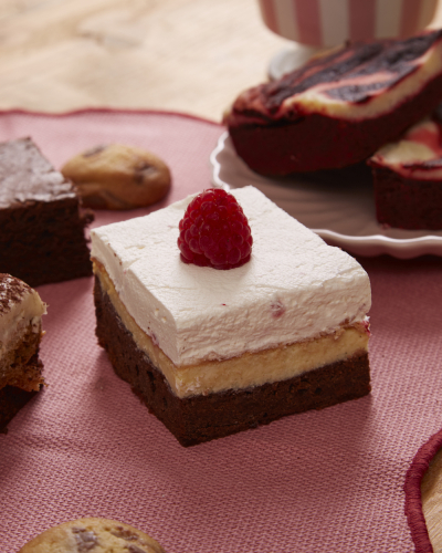 Raspberry Cheesecake Brownie Recipe