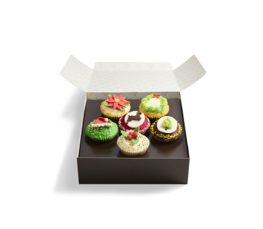 Christmas Cupcake Selection Box