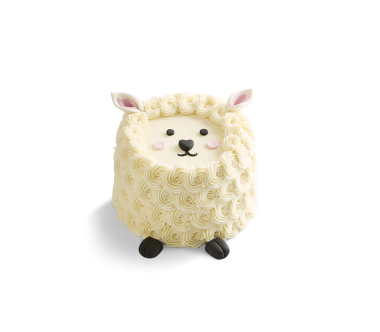 Vanilla Lamb 6" Cake